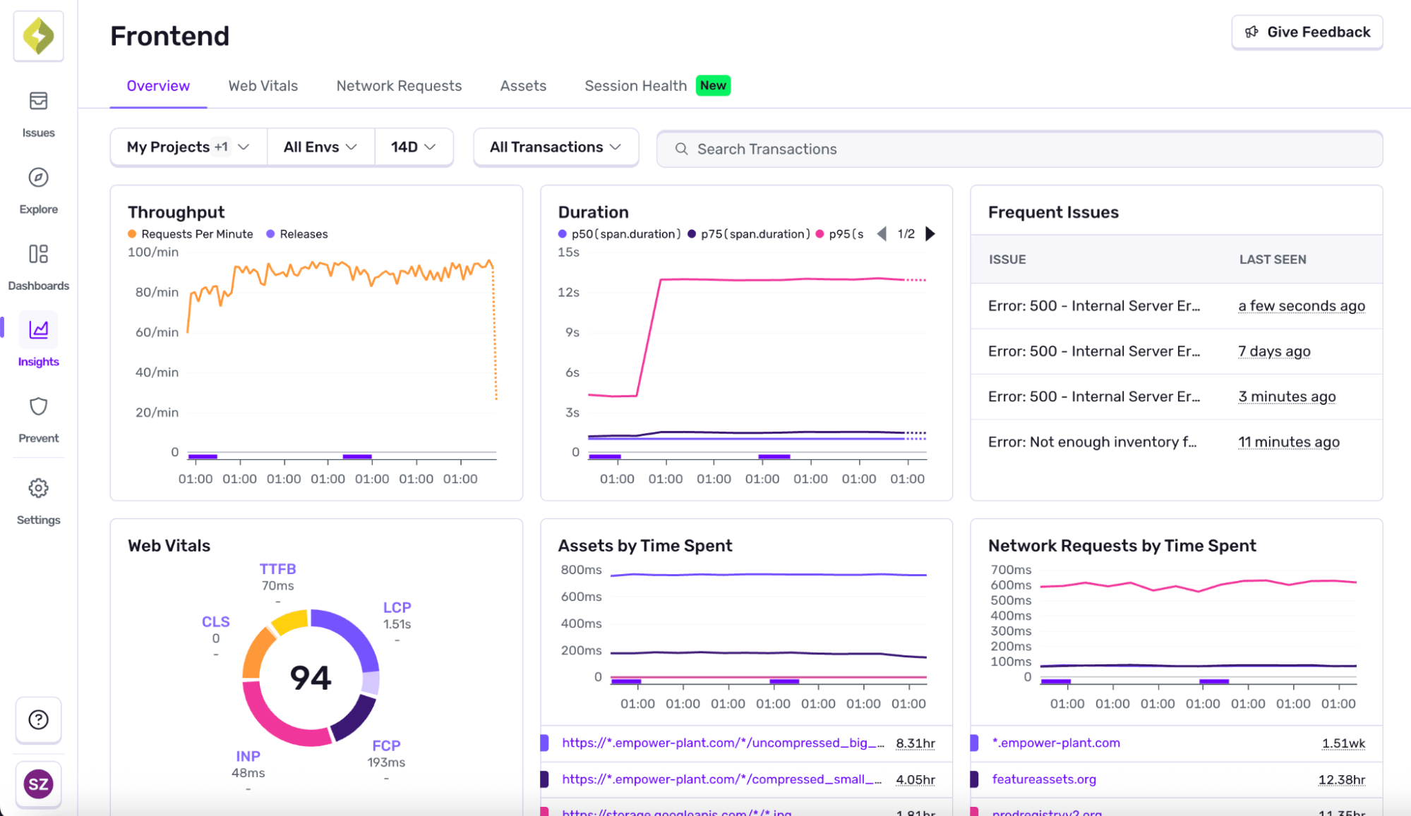 frontend-stats